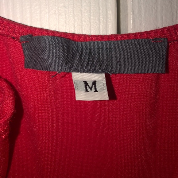 Wyatt Red Dress, Size Medium - Picture 6 of 7